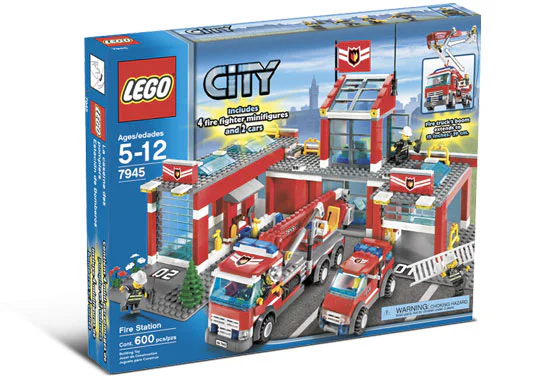 Fire Department: Fire Station 开智 KAZI/高博乐 GBL 8053 image 4