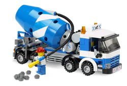 Traffic: cement mixer