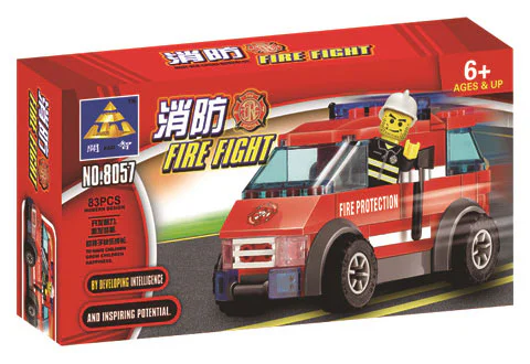 Fire Department: Fire Station 开智 KAZI/高博乐 GBL 8053 image 5