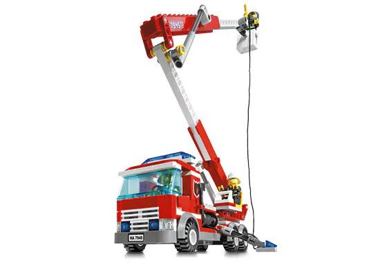 Fire Department: Fire Station 开智 KAZI/高博乐 GBL 8053 image 7