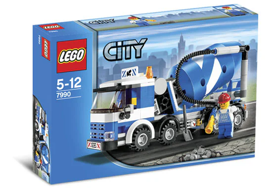 Traffic: cement mixer 乐高 LEGO 7990 image 1