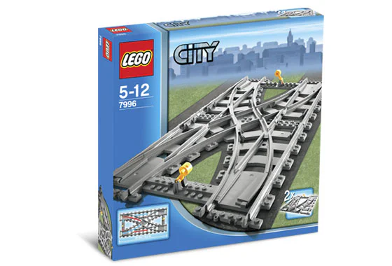 Train: train cross-track 乐高 LEGO 7996 image 1