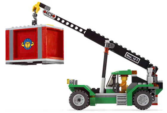 Port: container crane 乐高 LEGO 7992 image 2