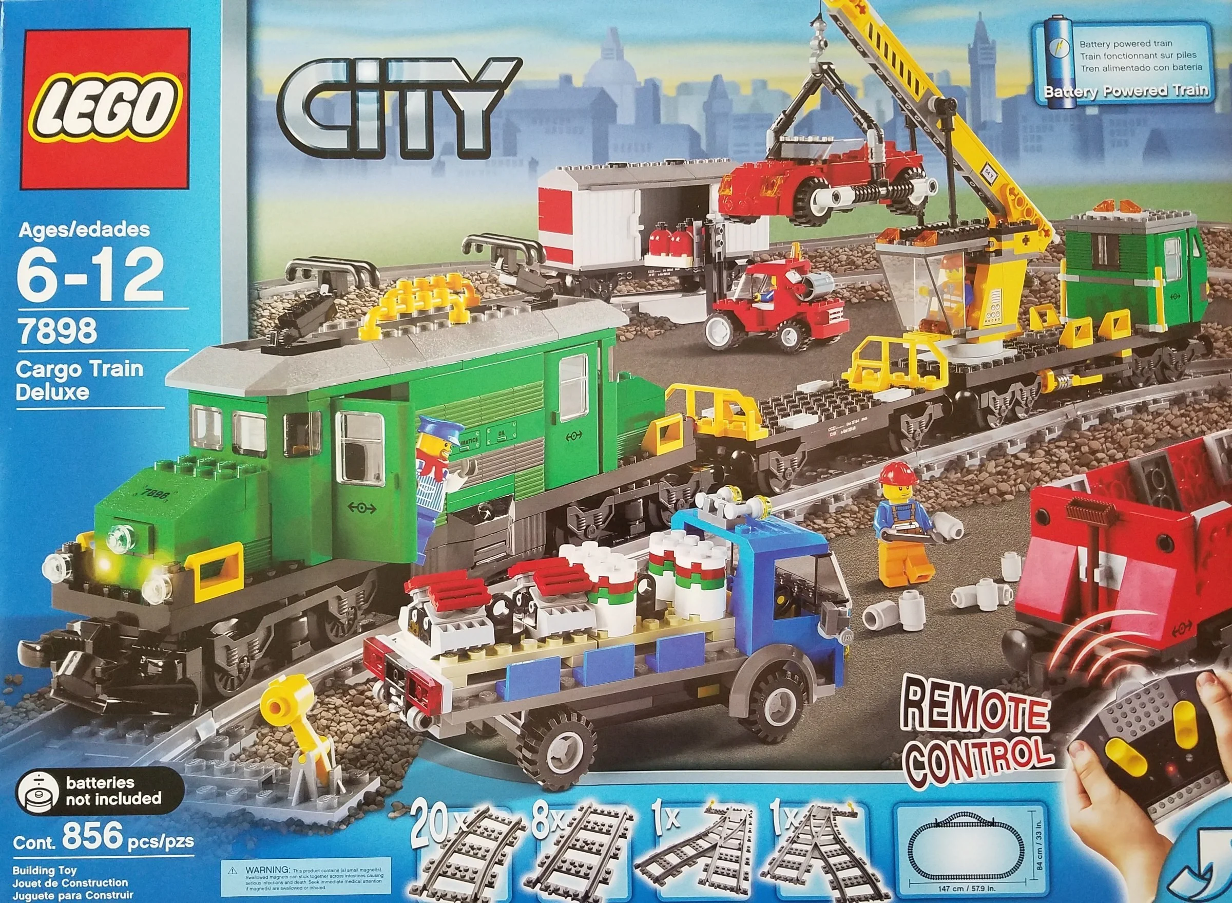 Luxury freight train 乐高 LEGO 7898 image 9
