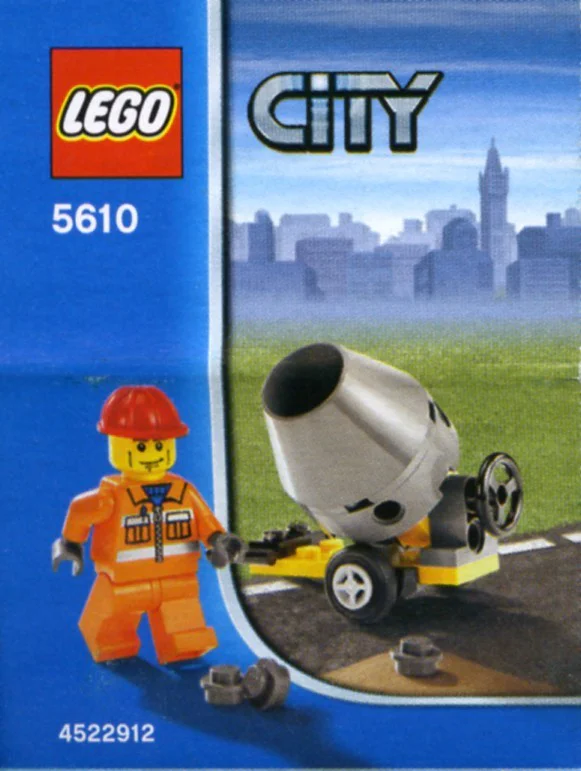 Construction: construction workers 乐高 LEGO 5610 image 3
