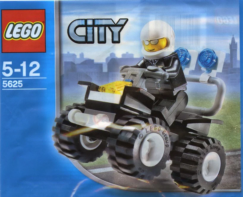 Police: 4 x 4 Jeep 乐高 LEGO 5625