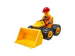 Construction: mini bulldozer