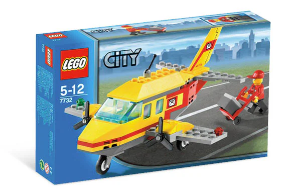 Freight: postal courier aircraft 乐高 LEGO 7732 image 1