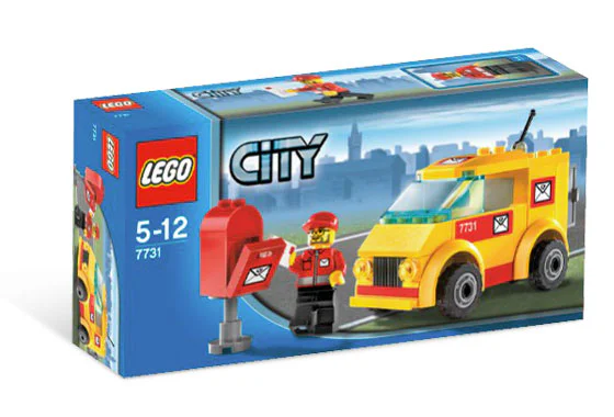 Freight: Postal truck 乐高 LEGO 7731 image 1