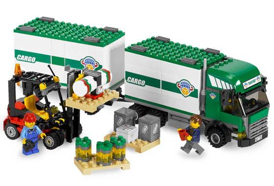 Freight: trucks and forklifts 乐高 LEGO 7733
