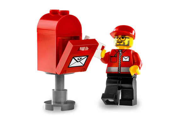 Freight: Postal truck 乐高 LEGO 7731 image 2