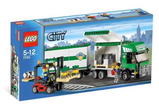 Freight: trucks and forklifts 乐高 LEGO 7733 image 1