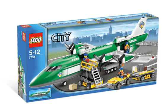 Freight: cargo aircraft 乐高 LEGO 7734 image 1
