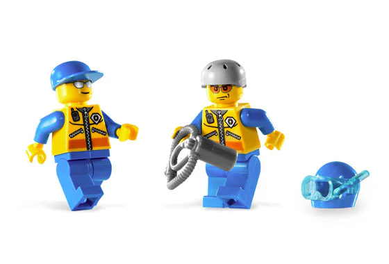 Coast Guard: Coast Guard trucks and speedboats 乐高 LEGO 7726 image 4