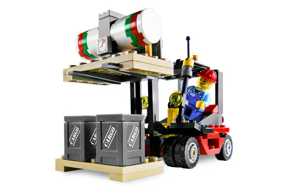Freight: trucks and forklifts 乐高 LEGO 7733 image 2