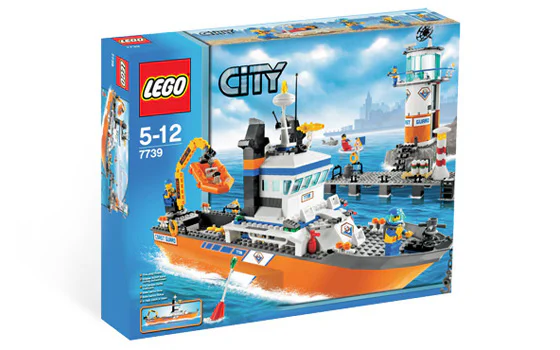 Coast Guard: Coast Guard patrol boat and watch tower 乐高 LEGO 7739 image 1