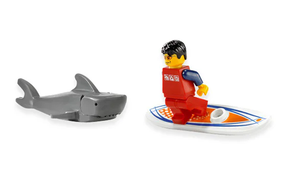 Coast Guard: Coast Guard patrol boat and watch tower 乐高 LEGO 7739 image 2