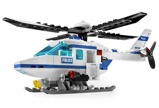 Police Helicopter 杰星 JIESTAR 20014 image 2