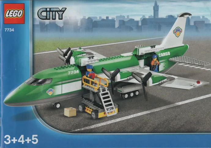 Freight: cargo aircraft 乐高 LEGO 7734 image 5