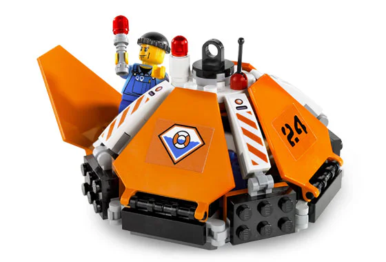 Coast Guard: Coast Guard helicopter and life raft 乐高 LEGO 7738 image 3