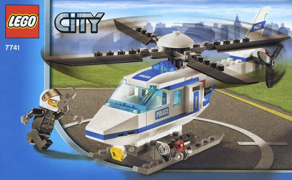 Police Helicopter 杰星 JIESTAR 20014 image 4