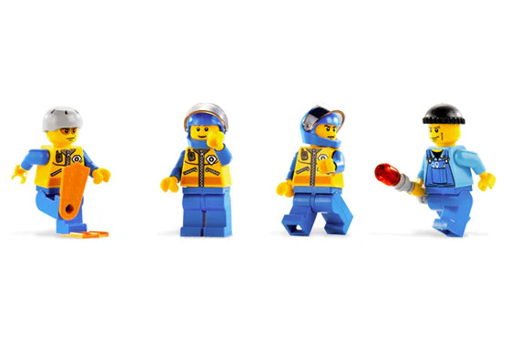 Coast Guard: Coast Guard helicopter and life raft 乐高 LEGO 7738 image 4
