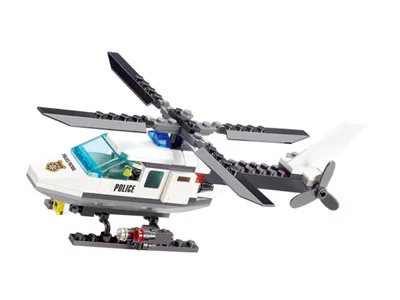 Police Helicopter 杰星 JIESTAR 20014 image 5