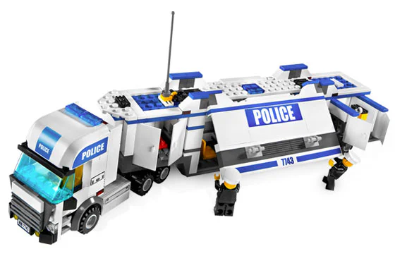 Police: Mobile Police Station 开智 KAZI/高博乐 GBL KY6727 image 2