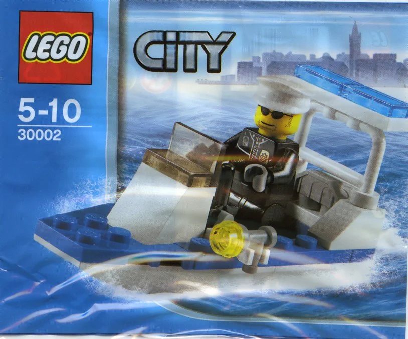 Police: Police speedboat 乐高 LEGO 30002 image 1
