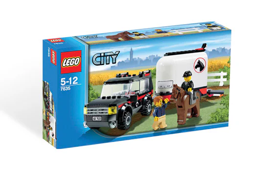 Farm: horse transporter 乐高 LEGO 7635 image 1