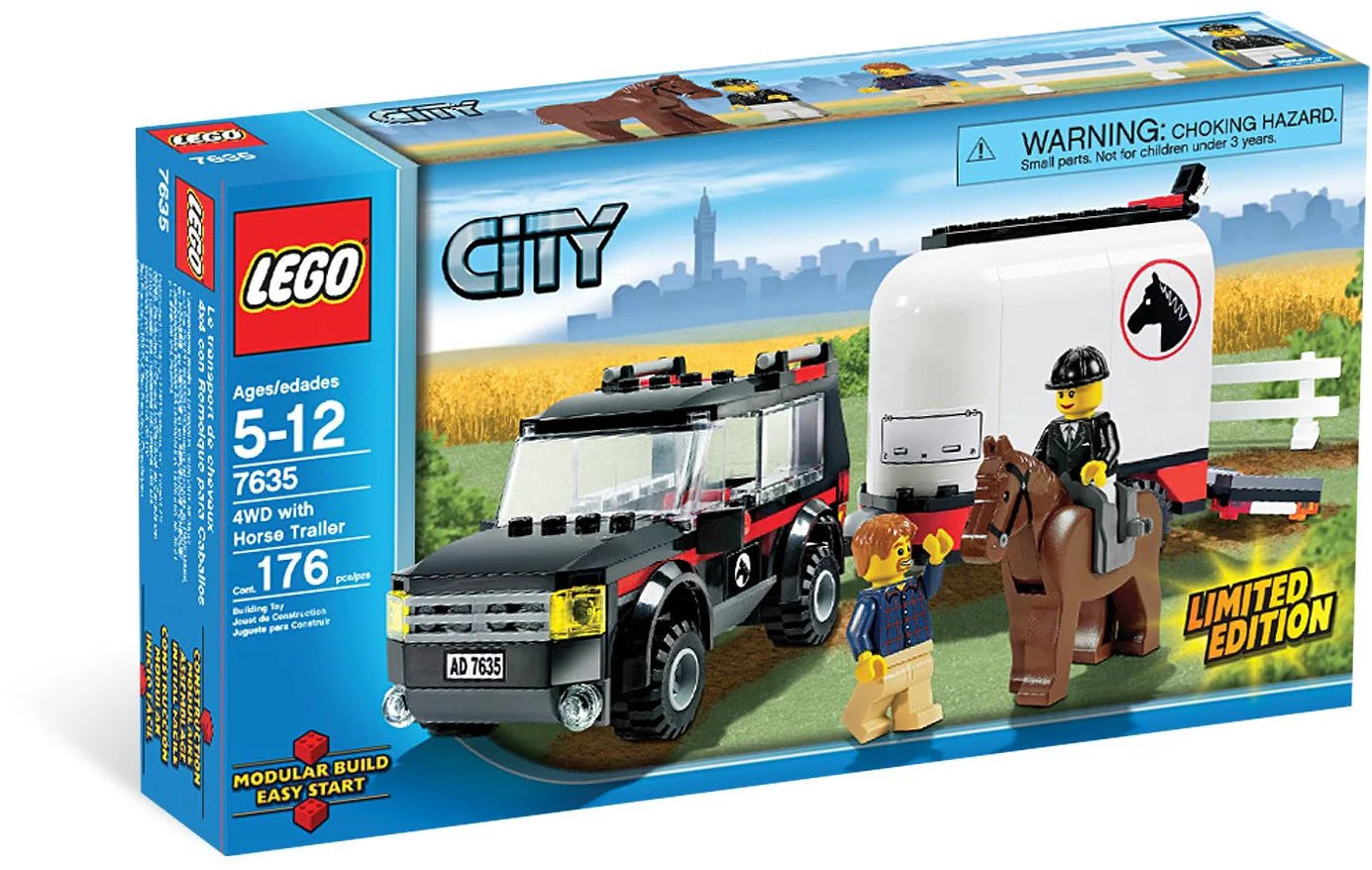 Farm: horse transporter 乐高 LEGO 7635 image 2