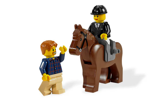 Farm: horse transporter 乐高 LEGO 7635 image 3
