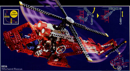 Rescue helicopters 乐高 LEGO 8856 image 1