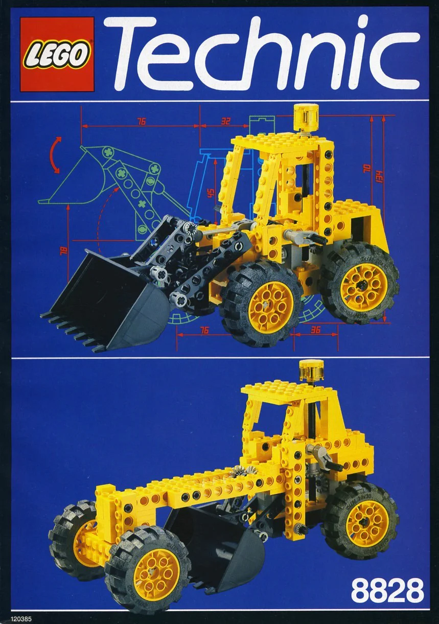 Front-end loader 乐高 LEGO 8828 image 2