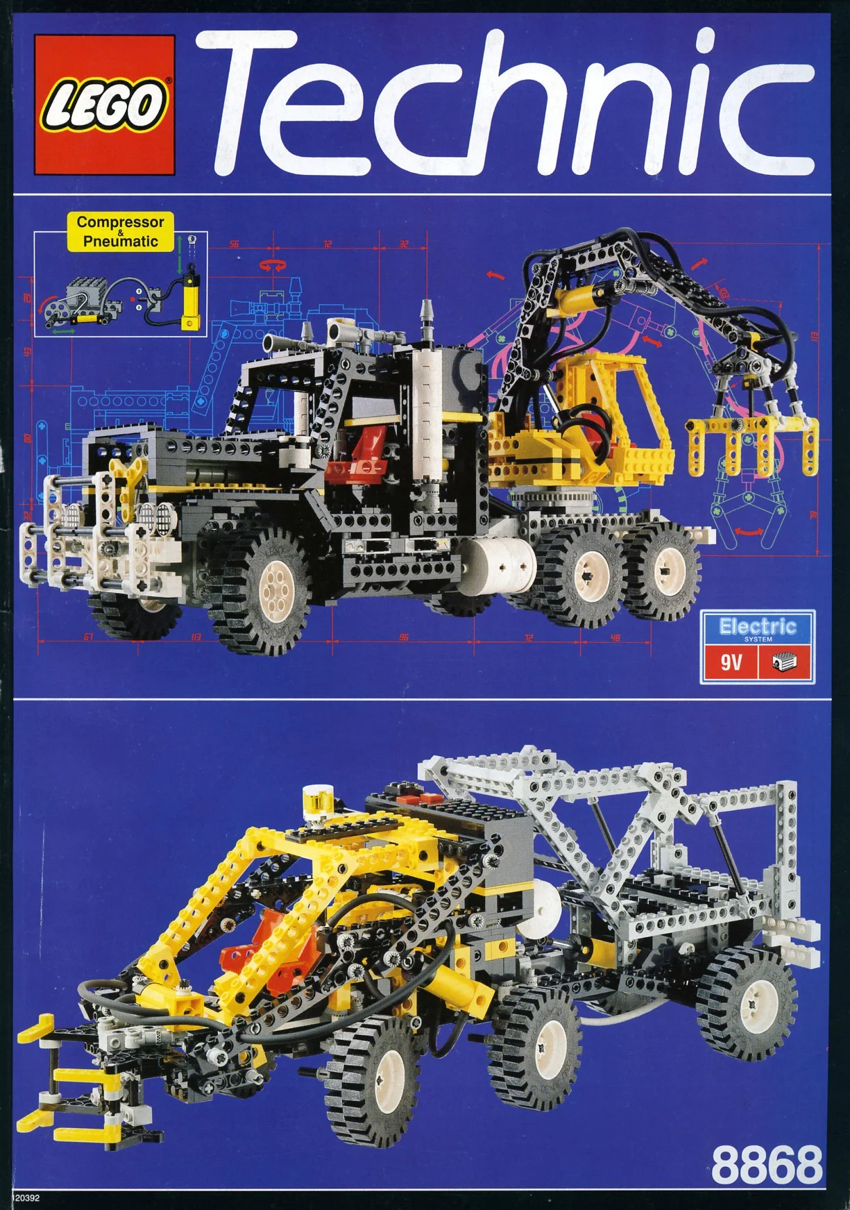 Air Technology Vacuum Truck 乐高 LEGO 8868 image 1