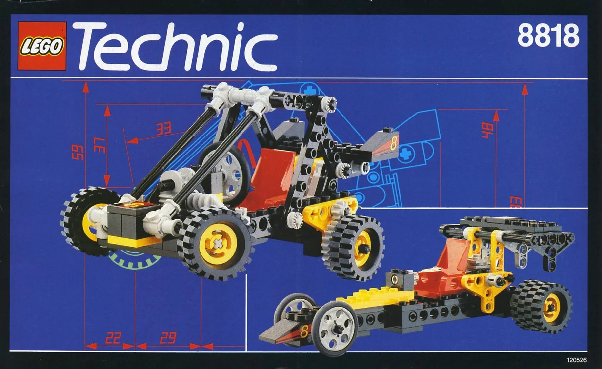 Beach car 乐高 LEGO 8818 image 1
