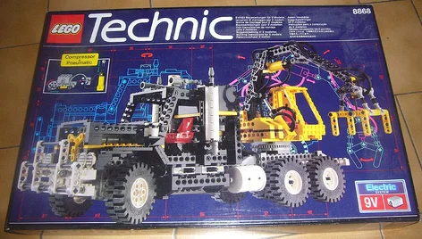 Air Technology Vacuum Truck 乐高 LEGO 8868 image 3