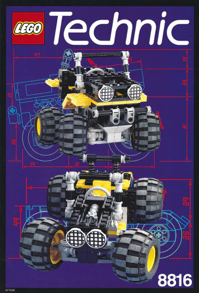 Off-road vehicle 乐高 LEGO 8816 image 2