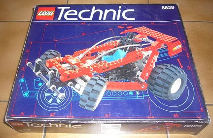 Sand buggy 乐高 LEGO 8829 image 3
