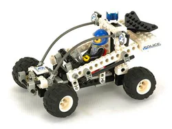 Police coast patrol vehicle
