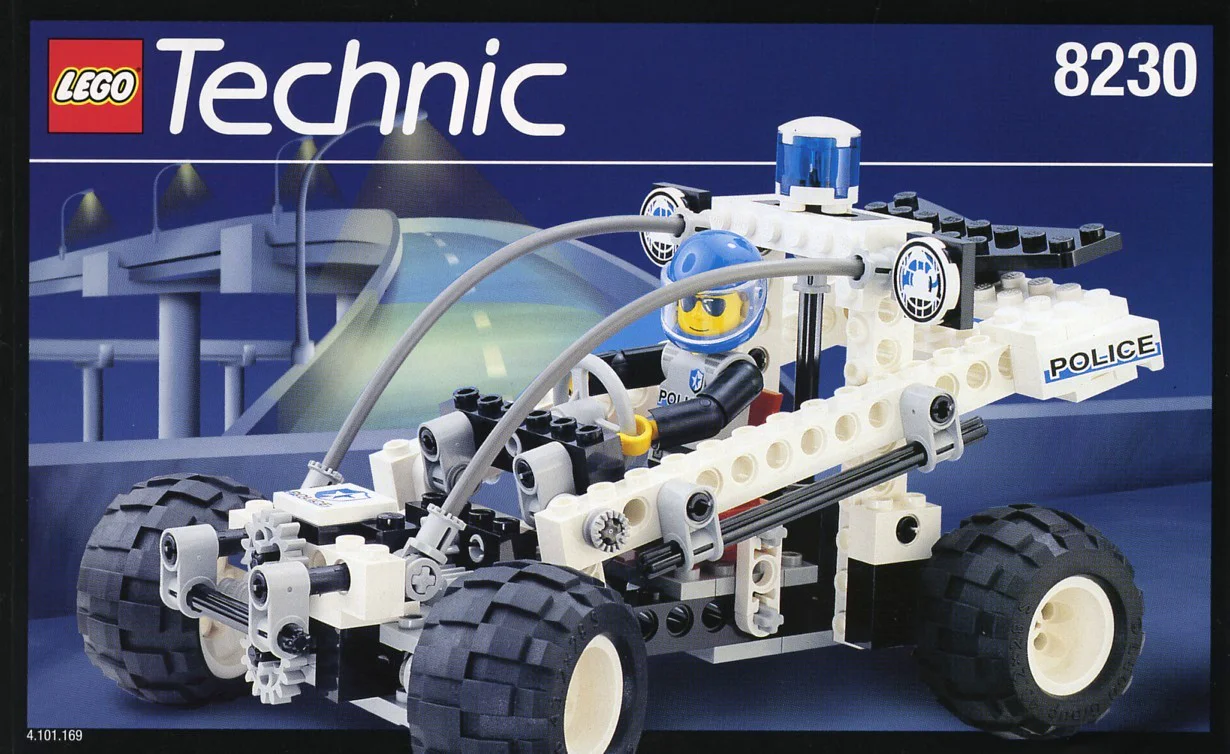 Police coast patrol vehicle 乐高 LEGO 8230 image 2