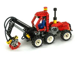 Air-powered log loader