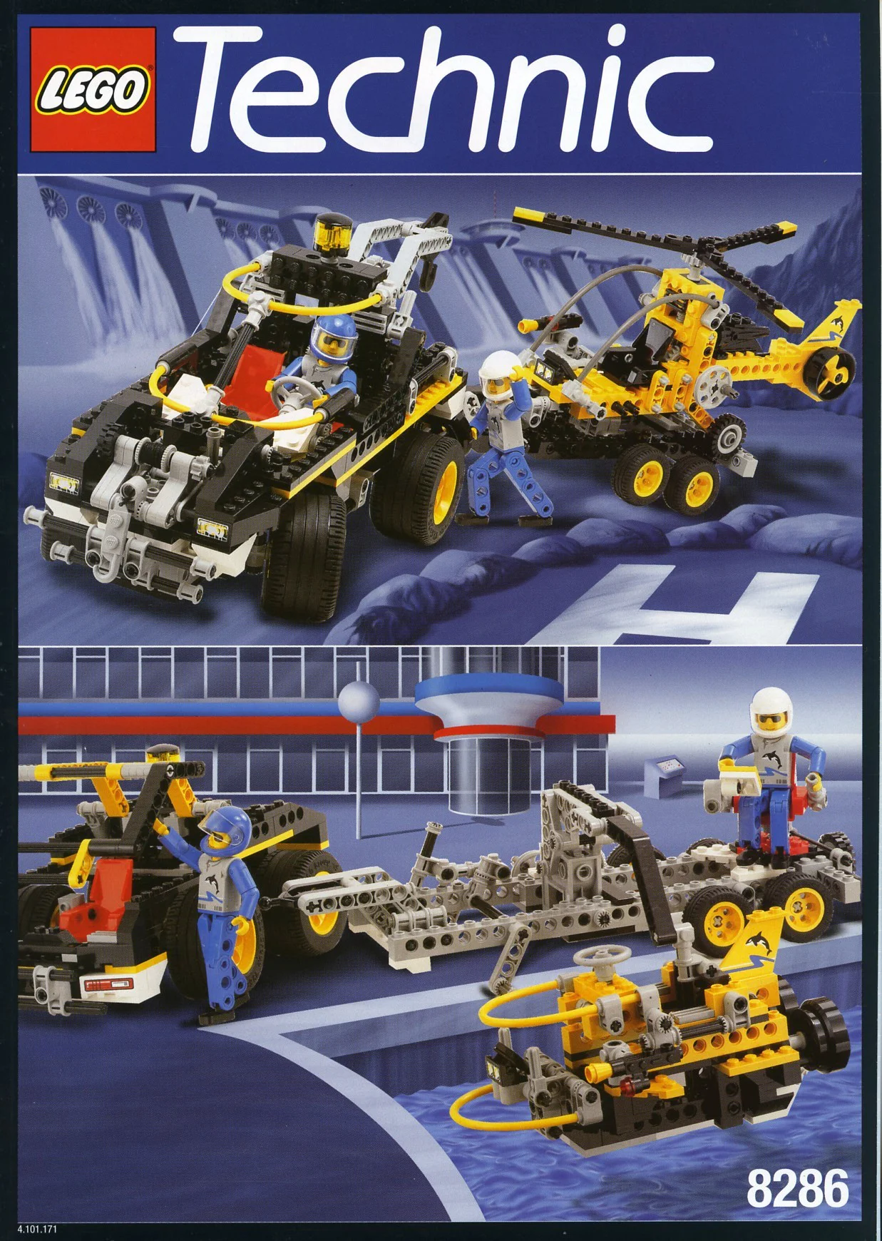 Three times one car 乐高 LEGO 8286 image 3