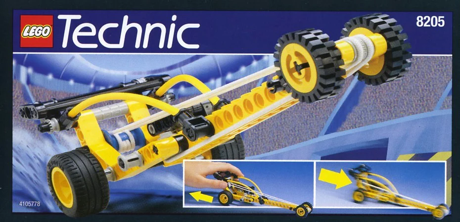 Mechanical: High-Speed Racing Car, Extreme Shockproof Vehicle 乐高 LEGO 8205 image 2