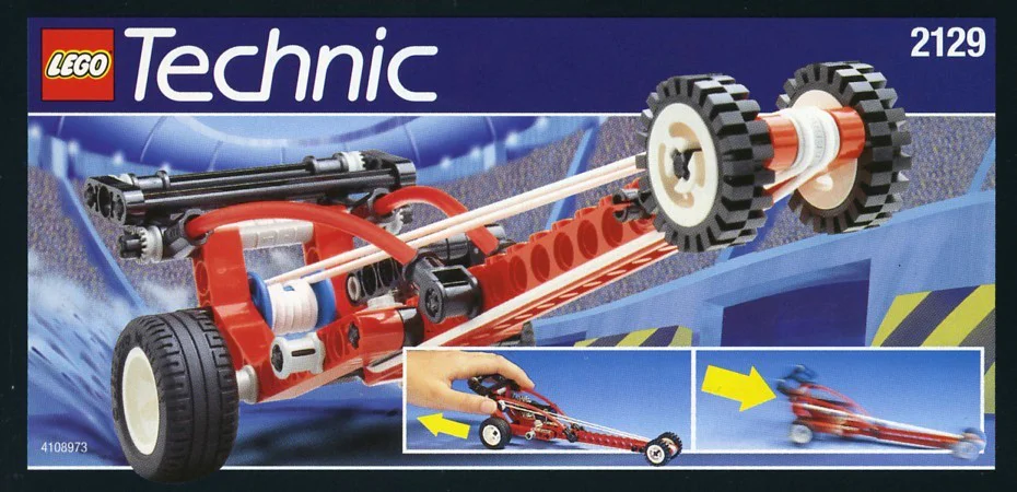 Mechanical: High-Speed Racing Car, Extreme Shockproof Vehicle 乐高 LEGO 8205 image 3