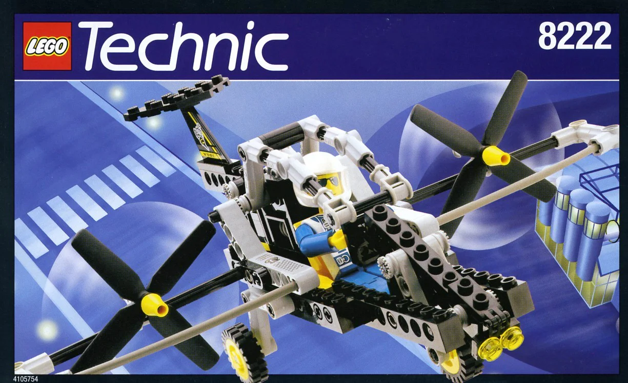 Vertical Takeoff and Landing (VTOL) machine. 乐高 LEGO 8222 image 2
