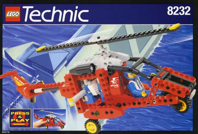 Eagle helicopter 乐高 LEGO 8232 image 2