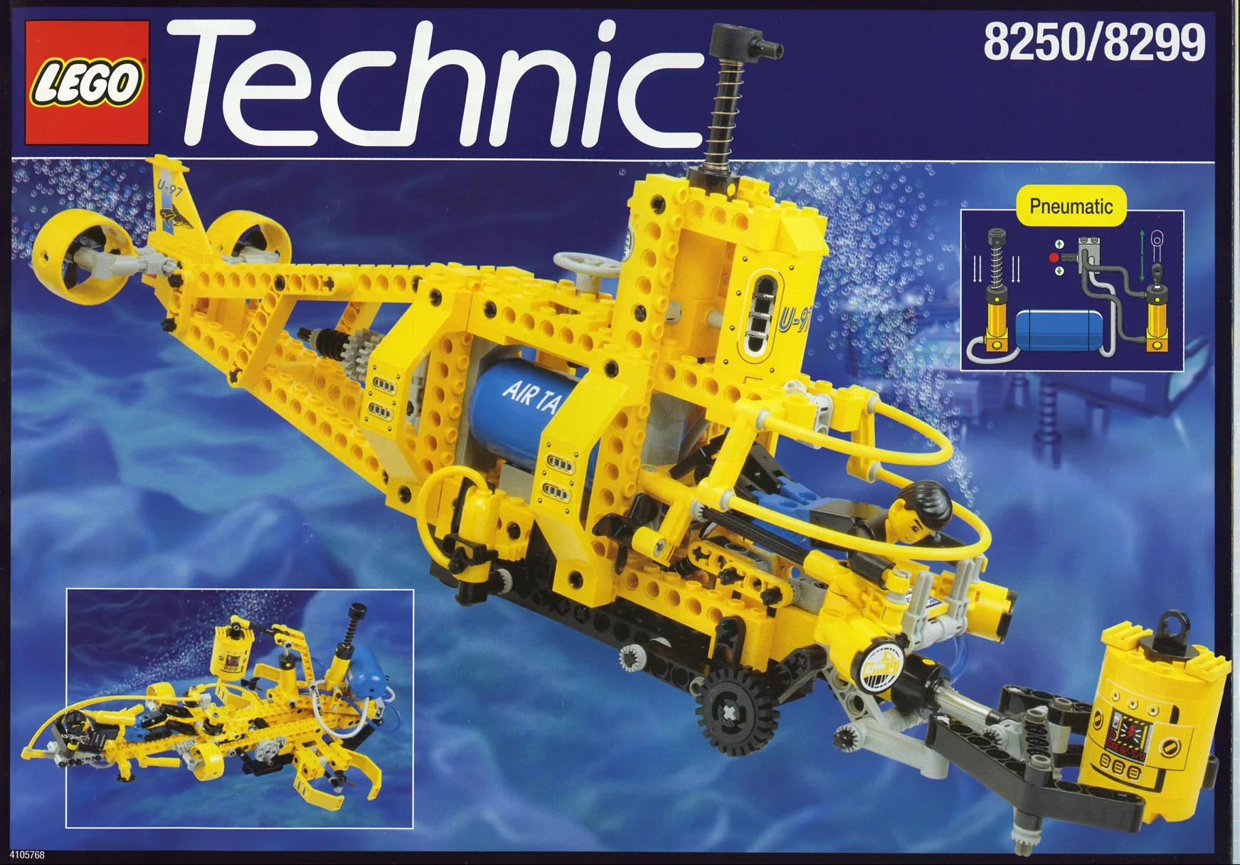 Explore Submarine 乐高 LEGO 8250 image 4