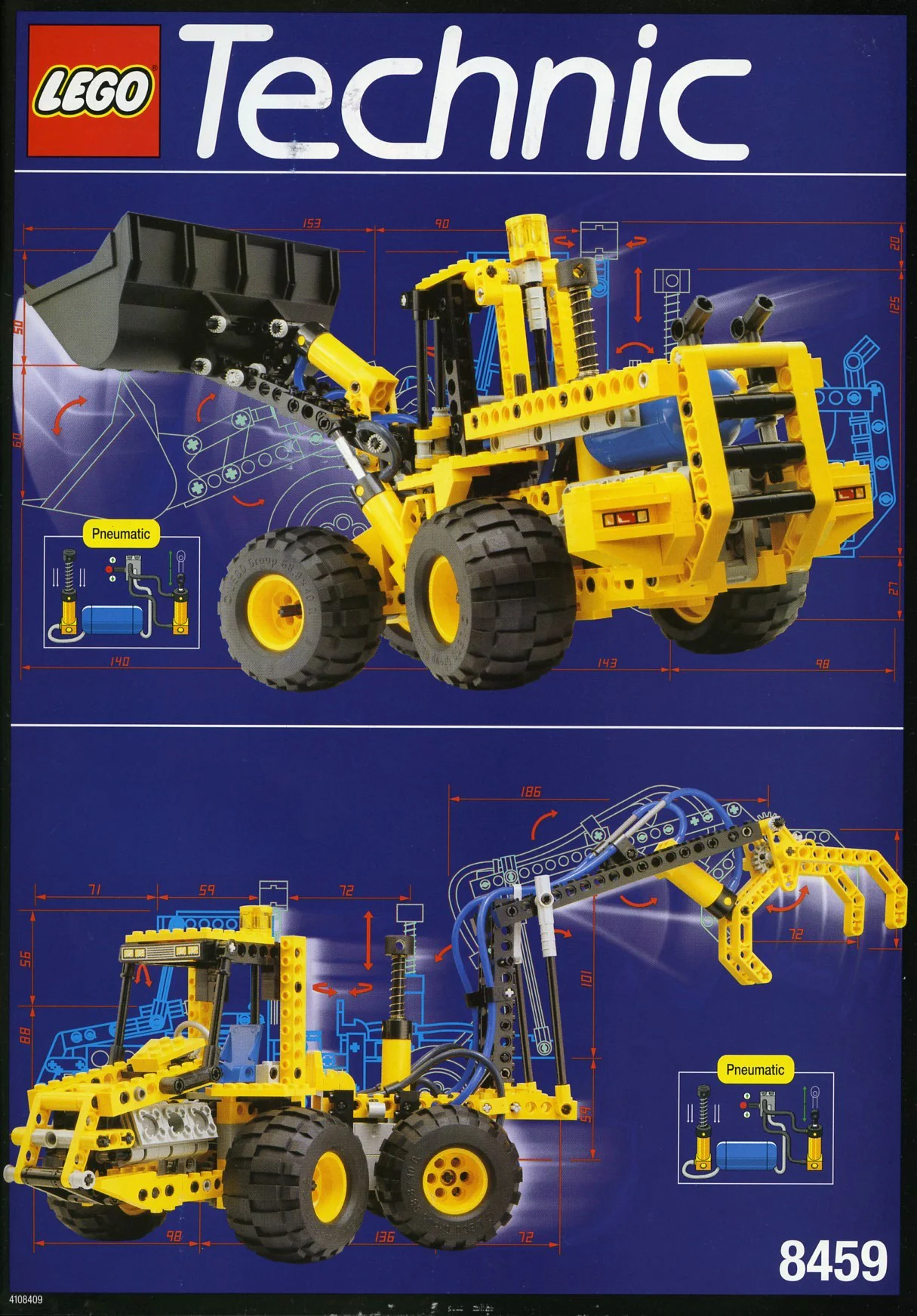Gas Turbine Front-End Loader 乐高 LEGO 8464 image 1