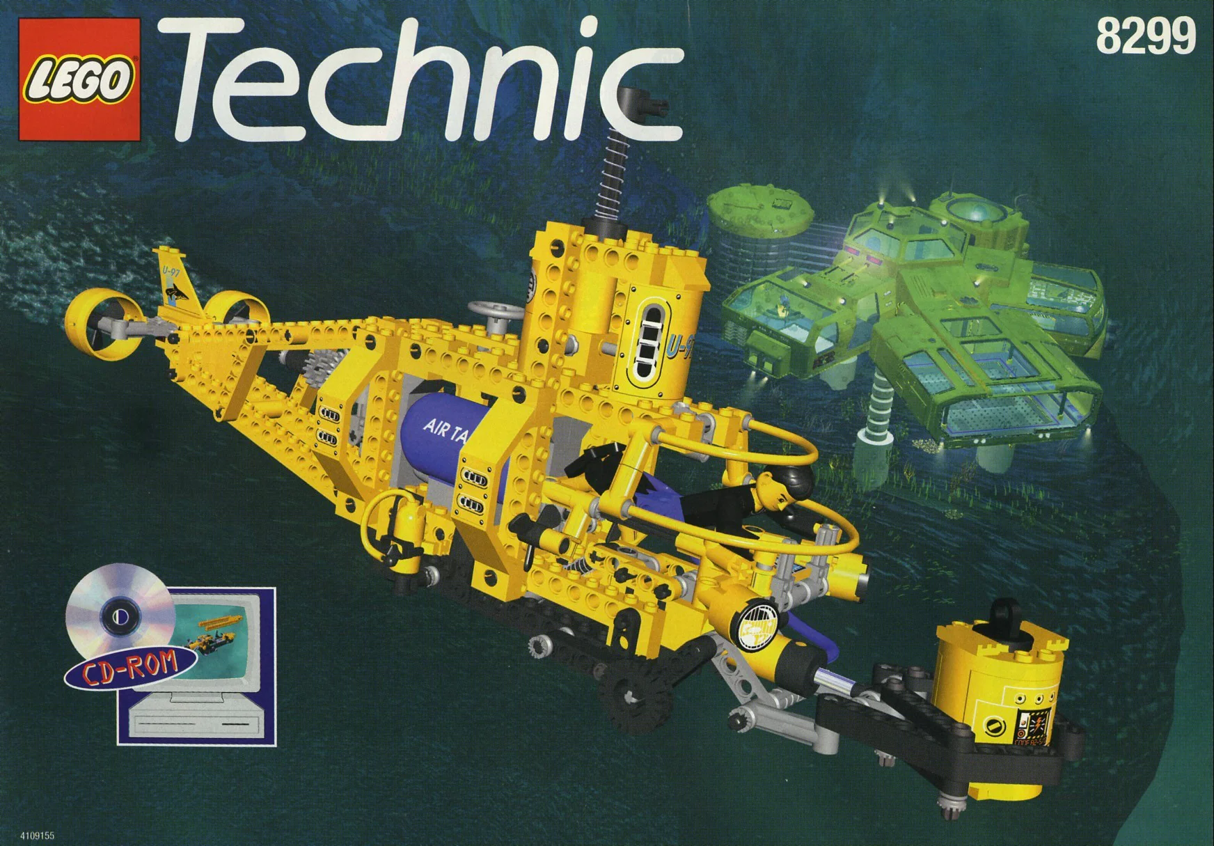 Explore Submarine 乐高 LEGO 8250 image 8